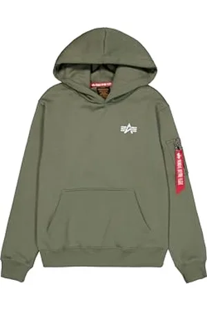 Alpha Industries Herren Signature BP Hoody, , XXL