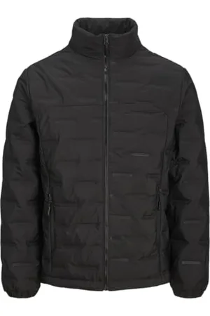 JACK & JONES JACK&JONES Herren JCOSONIC Stand Collar Jacket SN Steppjacke, Black, XS