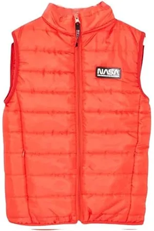 Nasa Herren Parka ohne Ärmel, , S