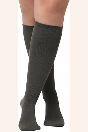 Ulla Popken Damen Kompressions Kniestrümpfe, , 1