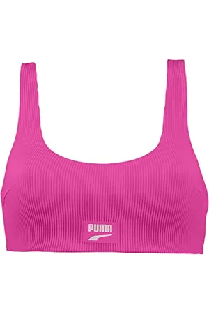 PUMA Damen Scoop Neck Bikini Top, , S EU