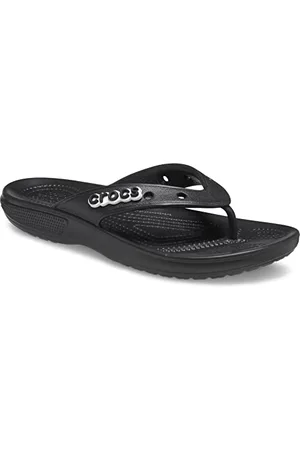 Crocs Unisex Erwachsene Classic Flip Flip, Black, 36/37 EU