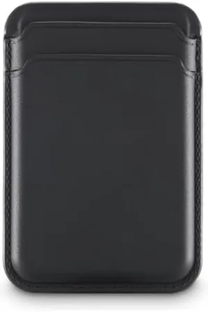 hama Wallet für iPhone 12/13/14/15, MagSafe kompatibel (magnetisch, dünn, 2 Kartenfächer, Slim Wallet, Kartenetui, Etui, Kartenhalter, Portmonee für Apple iPhone, Kunst Leder Wallet)