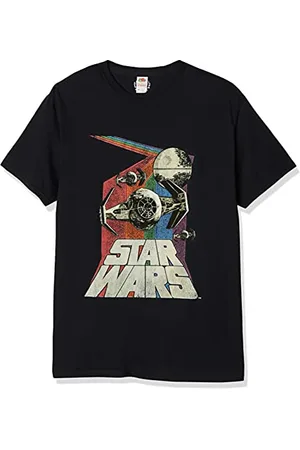 STAR WARS Unisex-Erwachsene Retro Wars Graphic T-Shirt, , L
