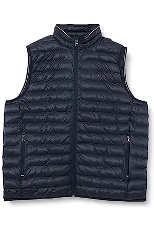 Tommy Hilfiger Herren Weste Packable Recycled Steppweste, , XXL