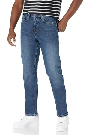 Amazon Herren Stretchjeans, athletische Passform, , 42W / 32L