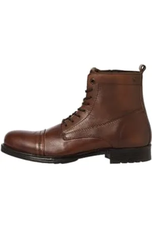 JACK & JONES JFWSHAUN LEATHER BOOT SN