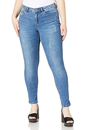 ONLY Damen Carkarla Reg Ank Sk Bj11336 Noos Jeans, , 44 Große Größen EU