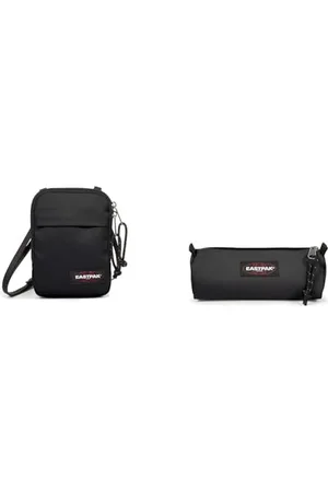 Eastpak BUDDY - Umhängetasche, 0.5 L, Black & BENCHMARK Single - Federmäppchen, Black