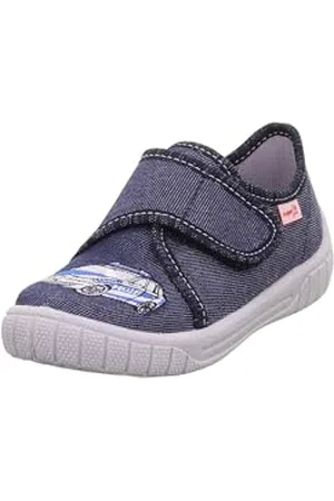 Superfit Bill Hausschuh, Blau/Grau 8080, 28 EU