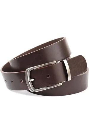 Anthoni Crown Herren Ledergürtel Gürtel, , 105