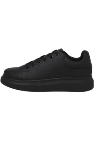 JACK & JONES Herren Jfwbolton Pu Sneaker Styd Sn, Black, 40 EU