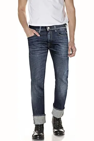Replay Herren Grover Herren Jeans Carrot, , 27W / 32L