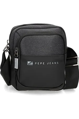 Pepe Jeans Jarvis Umhängetasche, , 15 x 19,5 x 6 cm, Polyester mit Details aus Kunstleder