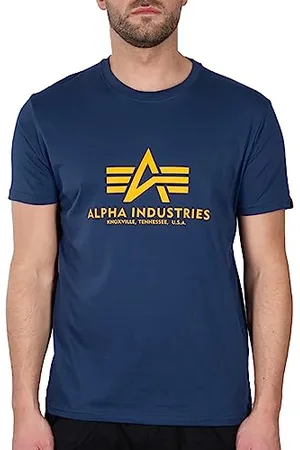 Alpha Industries Herren Basic T-Shirt, Blickdicht, , XS