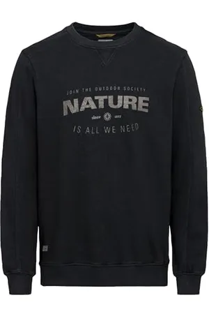 Camel Active Herren Sweatshirt mit Print aus Reiner Baumwolle menswear-3XL