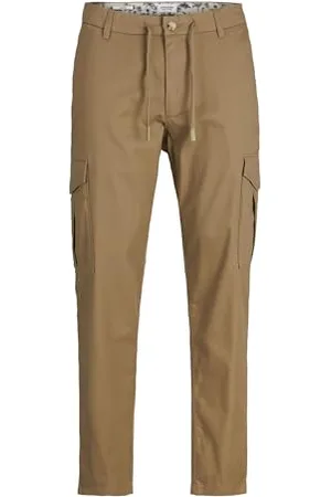 JACK & JONES Male Cargo-Hose Cargo fit Karottenhosen