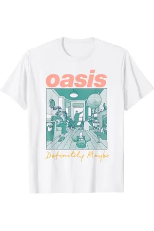 Oasis – Definitely Maybe Pink T-Shirt