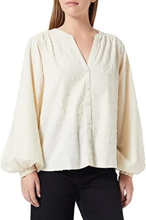 Garcia Damen Shirt Long Sleeve Bluse, , XXL