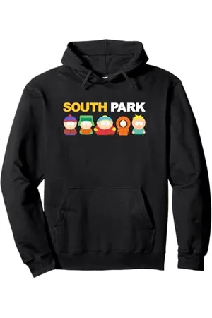 South Park Gang Under Logo Pullover Hoodie