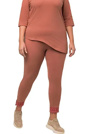 Ulla Popken Damen 7/8-Leggings Hose, , 40W x 32L