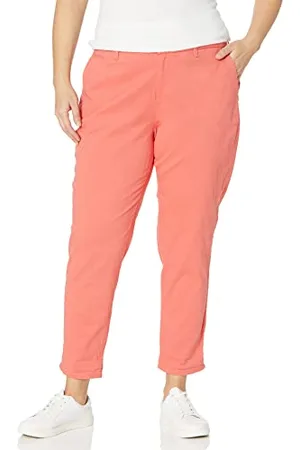 Tommy Hilfiger Hampton Chinohose für Damen, lockere Passform, Standard und Übergröße, , 52 Mehr