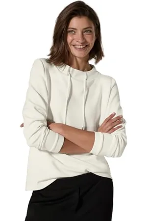 CECIL Solid T-Shirt with Shiny Detail