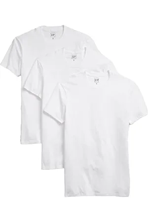 GAP Herren Crew Neck T (3-Pack) Baselayer-Shirt, , Mittel