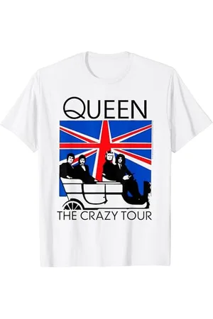 Queen Offizielle Crazy Tour Union Jack T-Shirt
