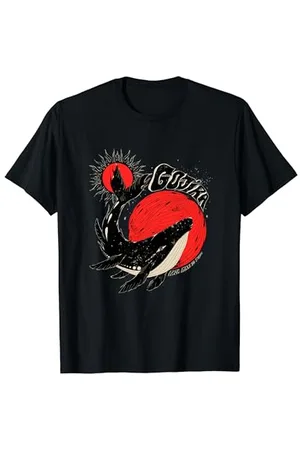 Gojira Whale Sun Moon T-Shirt