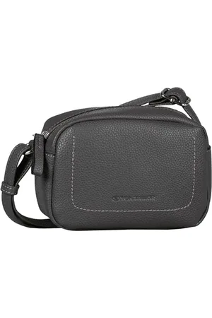 TOM TAILOR Elis Damen Umhängetasche Handtasche Mittelgroß Grau