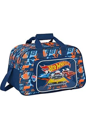 Safta Unisex Kinder M273 HOT Wheels Speed Club Sporttasche, Rucksack, ideal unterschiedlichen Alters, bequem und vielseitig, Qualität und Widerstandsfähigkeit, 40 x 23 x 24 cm