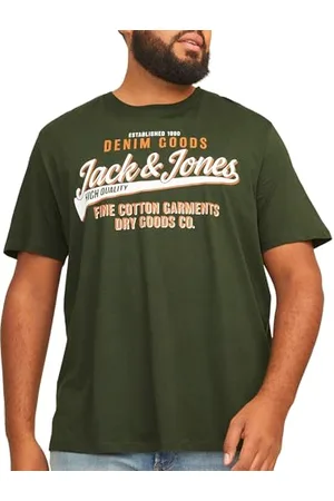 JACK & JONES Male T-Shirt Plus Logo T-Shirt