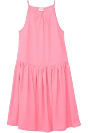 QS by s.Oliver Mädchen 2146643 Kleid mit Raffung, , 134