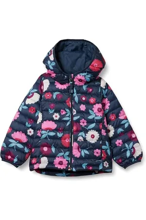 Amazon Mädchen Leichte, Wasserabweisende, verstaubare Kapuzenjacke, , 10 Jahre