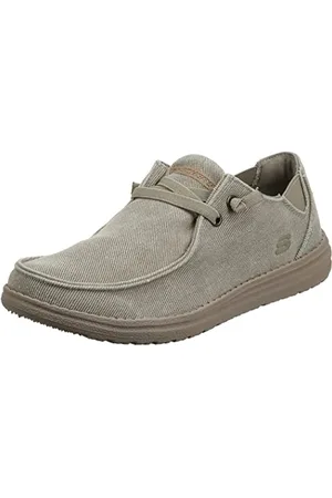 Skechers Herren Melson-Raymon Canvas Slip on Mokassin, , 45 EU