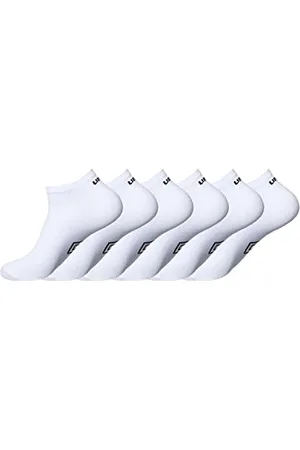 Umbro Sportsocken Herren rutschfest, Socken Herren, Bewegungsfreiheit, Atmungsaktiv (6er Pack), Weiss, 39/42