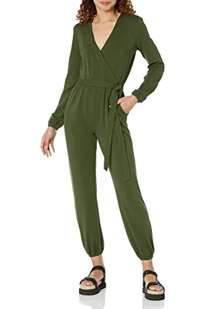 Amazon Damen Surplice-Overall aus Strick (in Übergröße erhältlich), , XXL