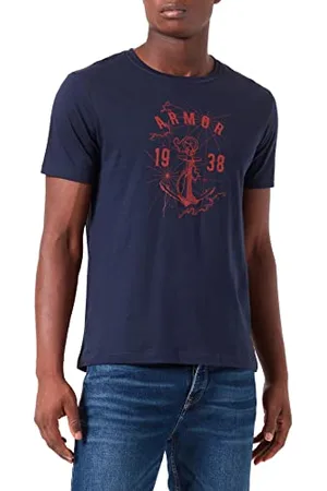 Armor.lux Herren Siebdruck T-Shirt, , S