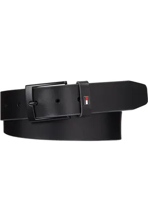 Tommy Hilfiger Herren Gürtel Adan Leather 3.5 Ledergürtel, , 80