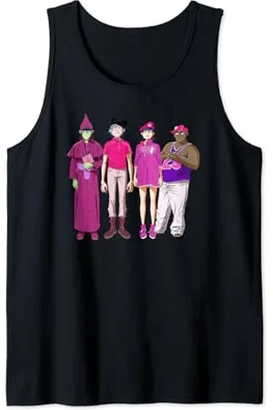 Gorillaz Cracker Island Group Tank Top