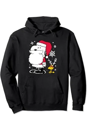 Peanuts Snoopy Santa Woodstock Rentier Pullover Hoodie