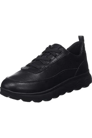 Geox Herren U SPHERICA B Sneaker, Black, 44 EU