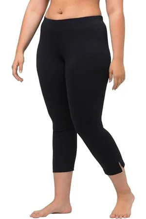 Ulla Popken Damen Caprihose Hose, , 40W / 32L EU