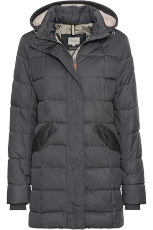 Camel Active Damen Gesteppte Jacke mit Abnehmbarer Kapuze womenswear-36