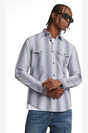 G-Star Herren Marine Slim Hemd, , L