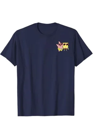 Spongebob SpongeBob Schwammkopf Patrick Star Herz Brille Linke Brust T-Shirt