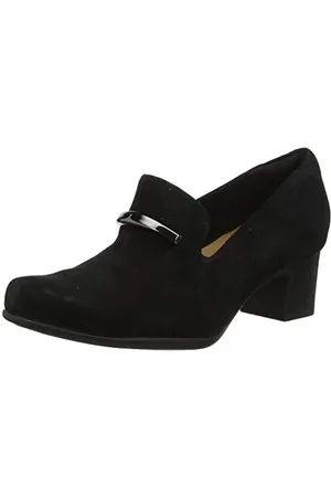 Clarks Damen Un Damson Lane Pumps, Schwarz (Black SDE Black SDE)