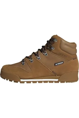adidas Herren Terrex Snowpitch Cold.RDY Hiking Shoes Wanderschuhe, Bronze Strata/Semi Impact Orange, 48 EU