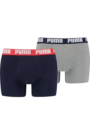 PUMA Herren Boxer Unterwäsche, Blue/Grey, M EU